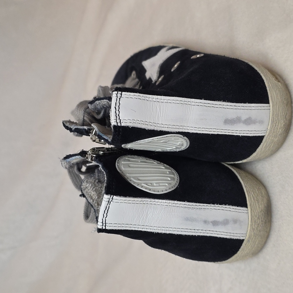 Golden Goose Deluxe Brand Francy High-Top Sneakers DU size 37/ US 7 Navy - Picture 4 of 8